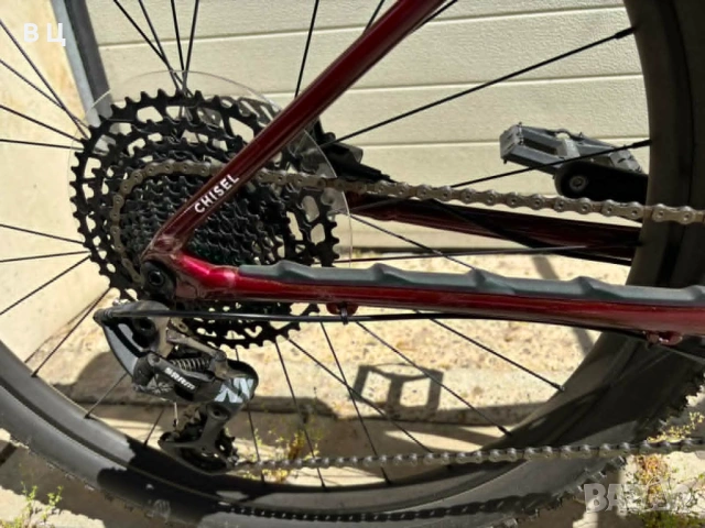 ВЕЛОСИПЕД 29 SPECIALIZED CHISEL HT MAROON WHT, снимка 4 - Велосипеди - 54896943