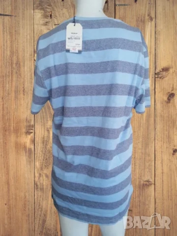 Мъжка тениска SoulCal Stripe /L/ 590 A6, снимка 2 - Тениски - 55265331