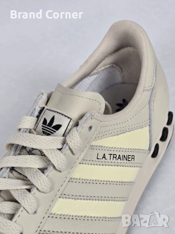 НОВИ Оригинални маратонки adidas LA Trainer (Cream/Yellow), снимка 4 - Маратонки - 54280196