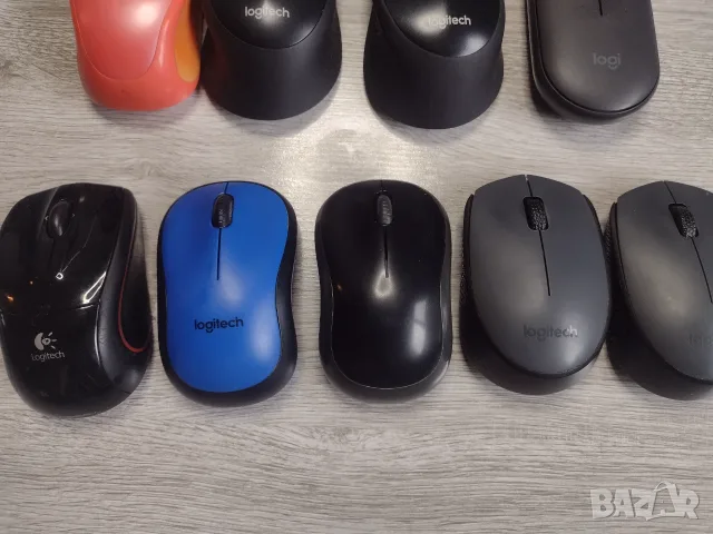 Разчистване 12 броя безжични мишки Logitech, снимка 2 - Клавиатури и мишки - 55649031