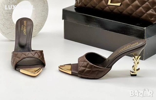 Yves Saint Laurent 💎Дамски Чехли 