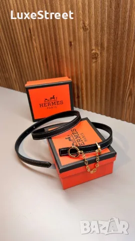 Hermes ✨ Естествена Кожа ✨Дамски Колани , снимка 5 - Колани - 55316133