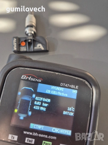 Сензори за налягане на гумите TPMS Хюндай Туксон/Соната I20 , снимка 8 - Гуми и джанти - 54420632