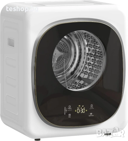Сушилня за дрехи HOMCOM с 5 програми, 800 W, капацитет 4 кг, до 60°C