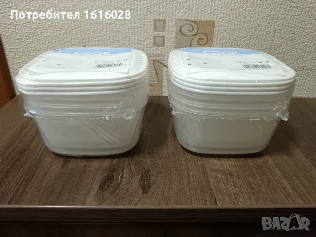 Кутии с капаци за храна на марката TESCO FOODSAVERS - 600 ml.