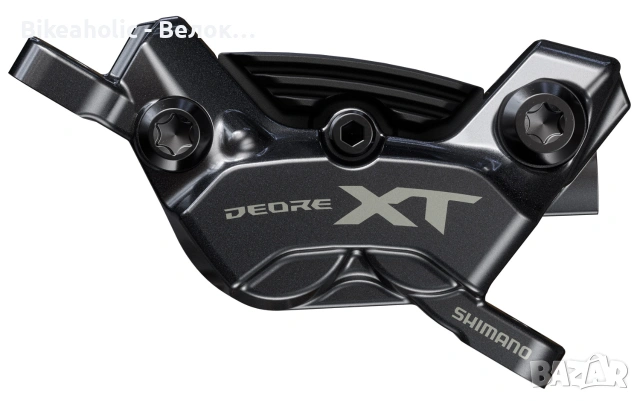 Комплект спирачки Shimano Deore XT BL-M8200/BR-M8220 4-бутални L.1000mm/1700mm, снимка 8 - Части за велосипеди - 55138757
