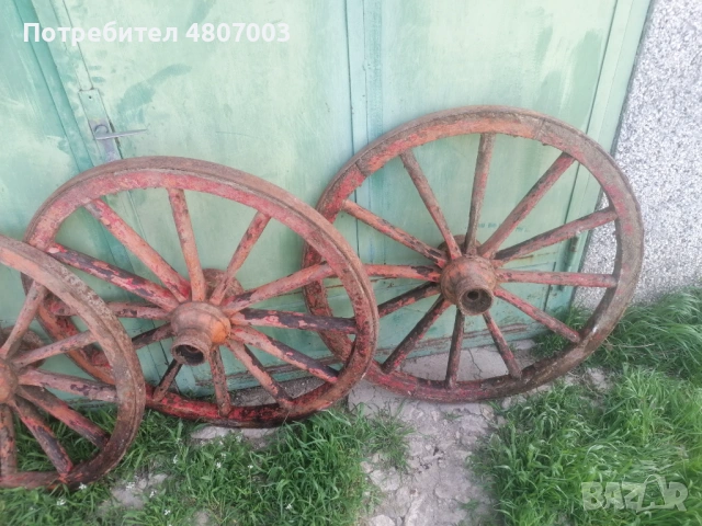 Дървени колела , снимка 2 - Други - 54304639