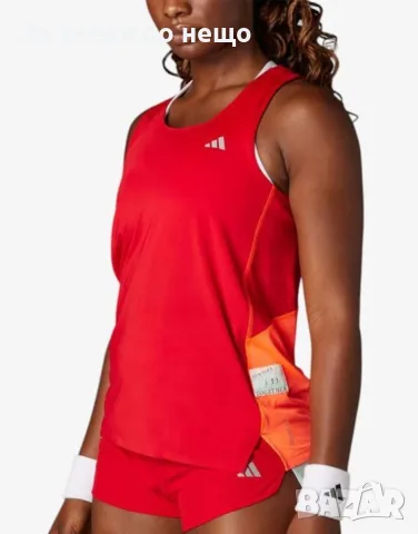 ADIDAS New York City Running Singlet Red Дамски Червен Потник Код P2831
