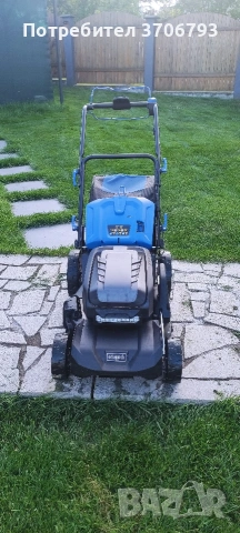 Самоходна Косачка на батерии Scheppach MP470-X, снимка 6 - Градинска техника - 54782592