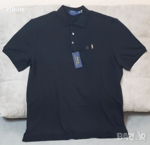 Нова оригинална фланелка Polo Ralph Lauren classic fit - размер XL, L - 100% памук, снимка 2 - Тениски - 54072440