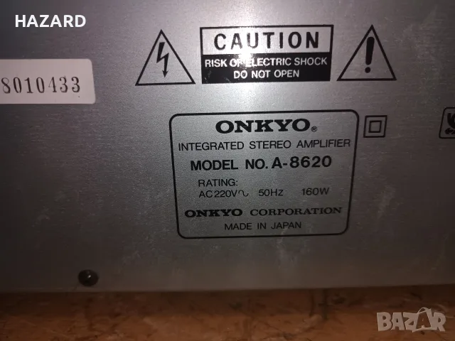 Onkyo A-8620 amplifer и tuner Onkyo T 4730, снимка 4 - Ресийвъри, усилватели, смесителни пултове - 55334411