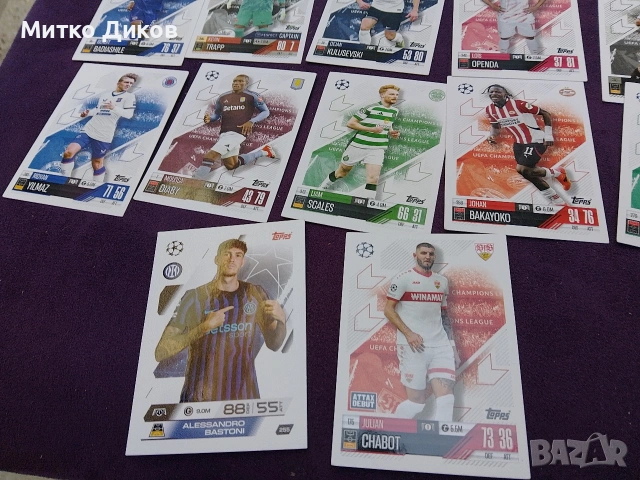 Колекционерски футболни карти Topps Match Attax и Eng.Premier League 54броя нови, снимка 10 - Футбол - 54965091