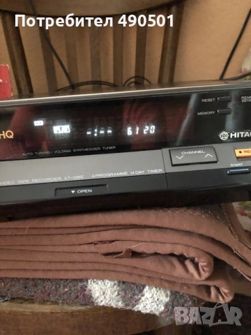 Hitachi VT-126 E vhs, снимка 3 - Плейъри, домашно кино, прожектори - 55590919