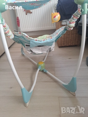 Бебешко столче за кола Moni + шезлонг Fisher Price , снимка 9 - Столчета за кола и колело - 54321576