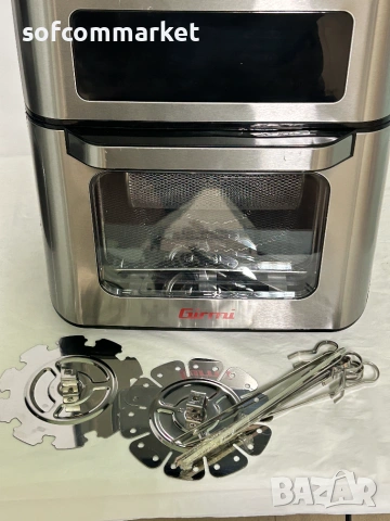 Eър фрайър фурна Girmi FG97 (12 литра, 1800W) – С Гаранция!, снимка 7 - Фритюрници - 55135256