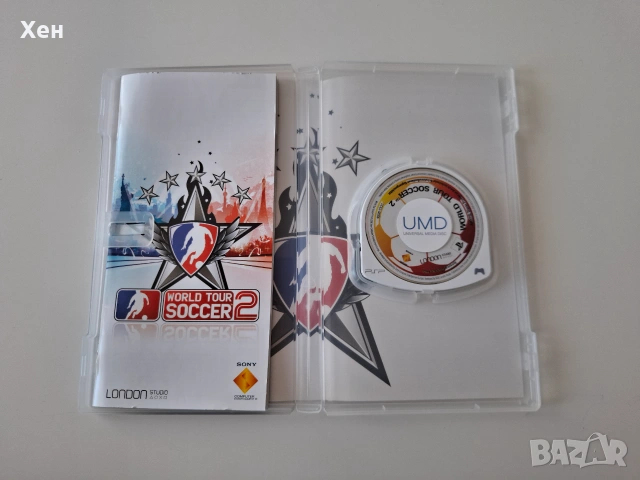 World Tour Soccer 2 PSP Playstation Portable, снимка 3 - Игри за PlayStation - 55182285