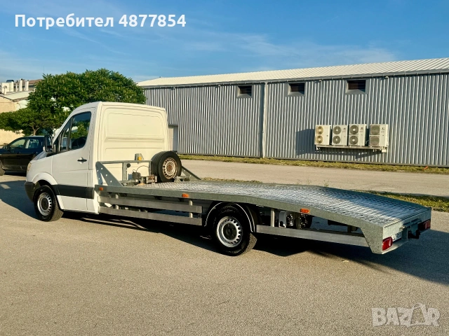 Mercedes Sprinter 5.10м.*СПЕЦИАЛЕН*OM646*ВЪЗДУШНИ ВЪЗГЛАВНИЦИ, снимка 6 - Бусове и автобуси - 55180880