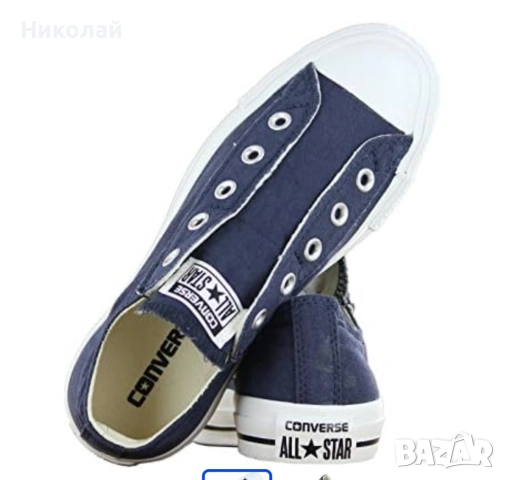 Converse ALL STAR CHUCH TAYLOR SLIP ON OX UNISEX №37,5, снимка 13 - Кецове - 54628781