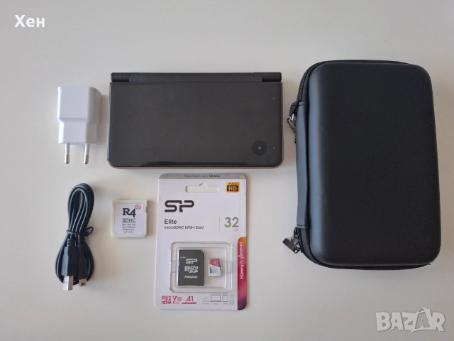 Nintendo DSi XL - R4 - качени много игри