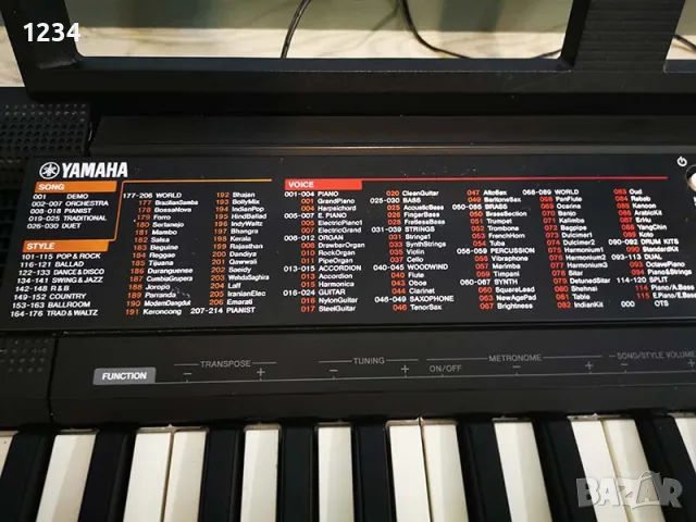 синтезатор клавир YAMAHA PSR-F51 пиано с 5 октави, снимка 5 - Синтезатори - 55375937