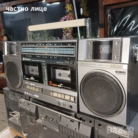 Хитачи ТRK w55e, снимка 2 - Радиокасетофони, транзистори - 55452364