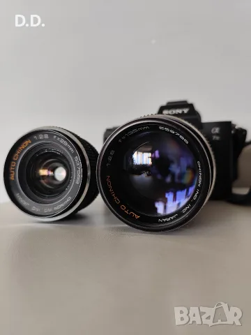 М42 обективи Chinon F2.8 28mm & 135mm, снимка 7 - Обективи и филтри - 55313618