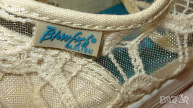 Blowfish Malibu Cabala дантелени кецове, обувани веднъж (40-40,5), снимка 8 - Кецове - 54670279