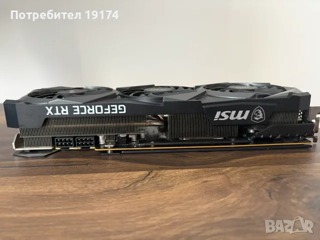 GeForce RTX 3080ti 12GB GDDR6X MSI Ventus 3x, снимка 7 - Видеокарти - 55363278