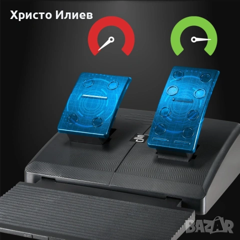 Състезателен волан с педали Subsonic Superdrive SV650, снимка 5 - Аксесоари - 54786274