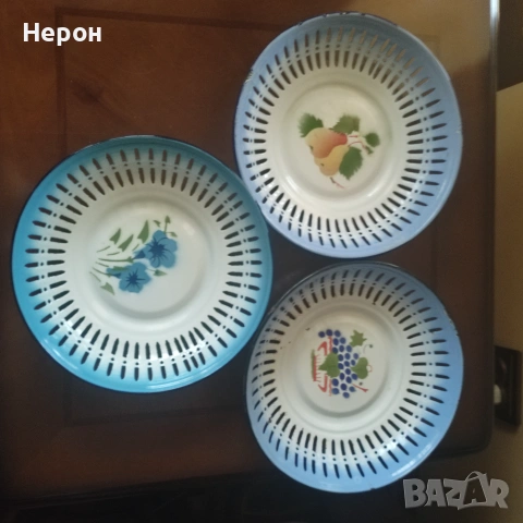 Емайлиран панер, снимка 7 - Аксесоари за кухня - 55197438