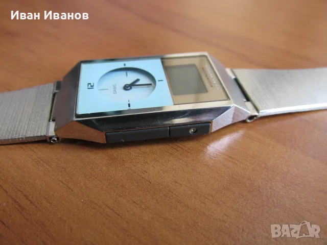 Casio FS-104 FILM WATCH ILLUMINATOR Касио аналогово дигитален часовник, снимка 7 - Дамски - 55657292