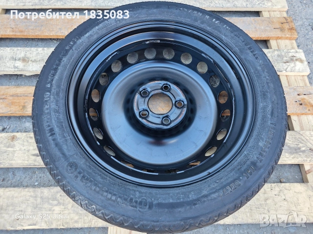 Резервна гума/патерица 17ка 5х112 Mercedes, снимка 2 - Гуми и джанти - 54133593