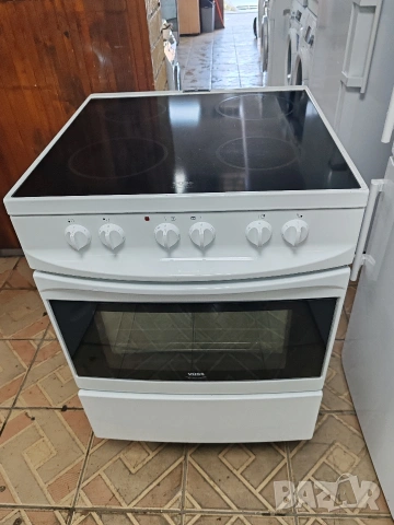 Свободно стояща печка с керамичен плот Voss Electrolux с 2 години гаранция! 