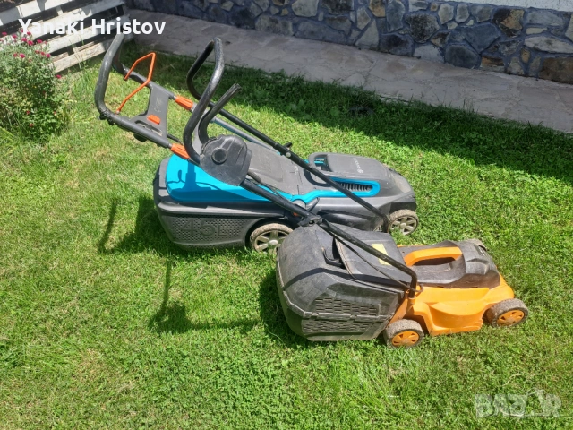2 бр. електрически косачки с повреда в ротора, снимка 3 - Градинска техника - 54724755