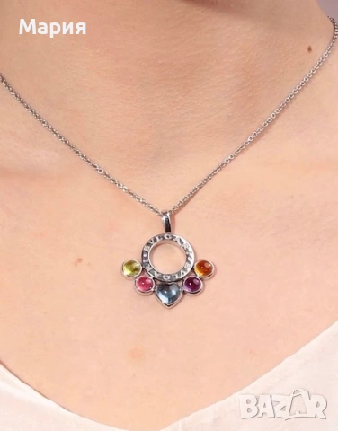 Булгари / Bvlgari комплект от 750 и 585 бяло  злато “Alegra“, снимка 8 - Бижутерийни комплекти - 54596210