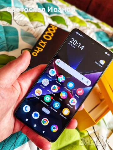Poco X7 Pro 5G 12/512 BLACK, снимка 2 - Samsung - 54416300