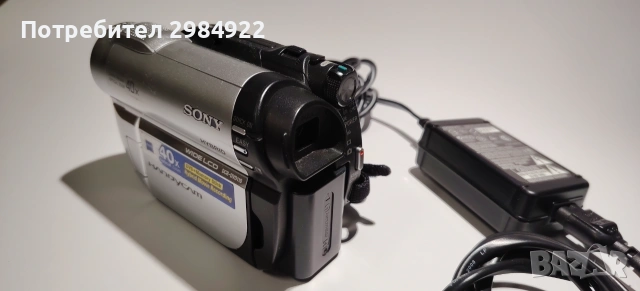 Видео камера SONY DCR DVD110e комплект, снимка 10 - Камери - 55162074