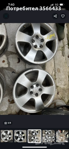 Джанти 16ки за Ауди а3 8л , снимка 6 - Части - 54271283