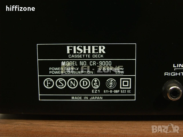 ДЕК   Fisher cr-9000 , снимка 9 - Декове - 54342636