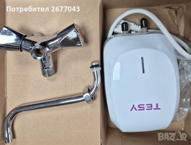 Проточен бойлер Tesy IWH 35 X02 KI 3500W, снимка 3 - Бойлери - 54392512