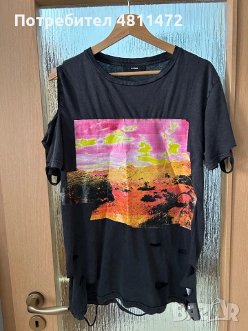 Diesel оригинална тениска с принт