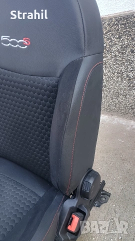 Предна дясна седалка за Fiat 500 S, снимка 5 - Части - 55072025