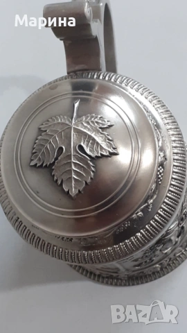 Халба от калай 500 мл,  Antik*Vintage #138, снимка 10 - Антикварни и старинни предмети - 54389335