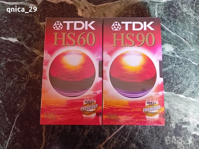 TDK HS - 60/90 VHS видео касета