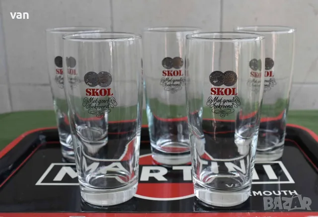 Оригинални чаши за бира Skol