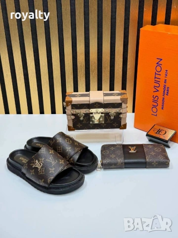 Louis Vuitton Нов Дамски Комплект Различни Цветове Луи Витон , снимка 2 - Чанти - 54649227