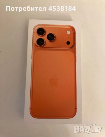 Смартфон Apple iPhone 17 Pro Max, 256GB, 5G, Cosmic Orange, снимка 3 - Apple iPhone - 54405949