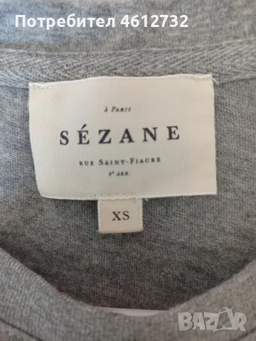 Дамска тениска Sezane, снимка 5 - Тениски - 55378931
