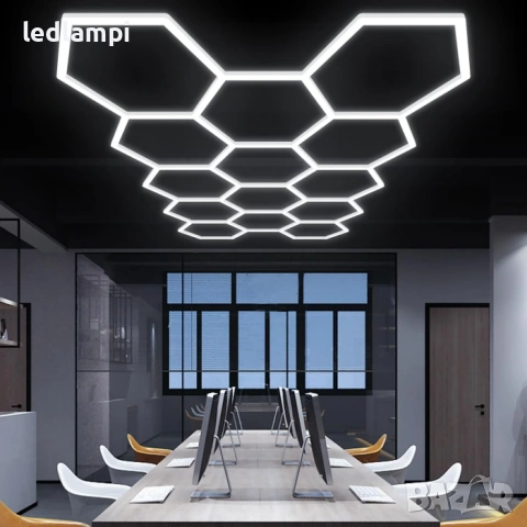 LED Система HEXAGON 11 322W 32 200Lum