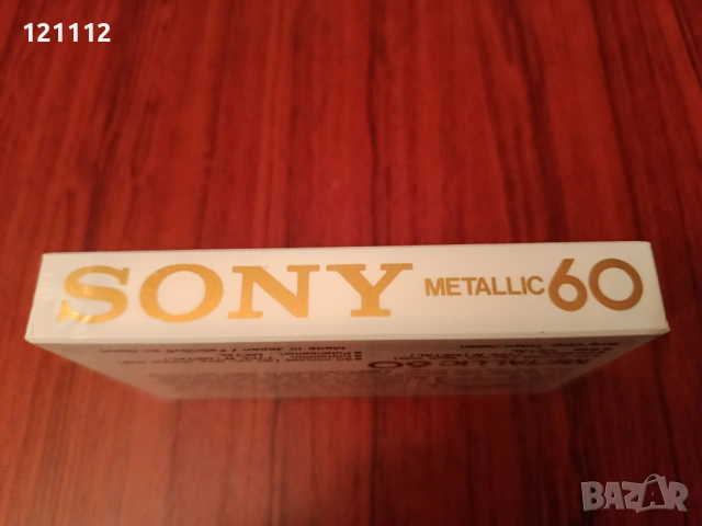 Аудио касета SONY Metallic 60, снимка 3 - Аудио касети - 54031475